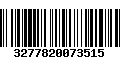 Código de Barras 3277820073515