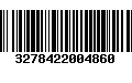 Código de Barras 3278422004860