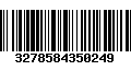 Código de Barras 3278584350249