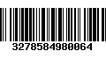 Código de Barras 3278584980064