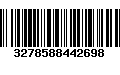 Código de Barras 3278588442698