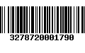 Código de Barras 3278720001790