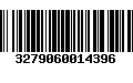 Código de Barras 3279060014396