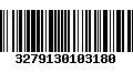 Código de Barras 3279130103180