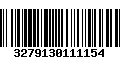 Código de Barras 3279130111154