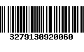 Código de Barras 3279130920060