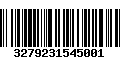 Código de Barras 3279231545001