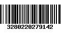 Código de Barras 3280220279142