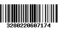 Código de Barras 3280220607174