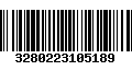 Código de Barras 3280223105189