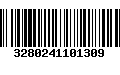 Código de Barras 3280241101309