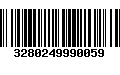 Código de Barras 3280249990059