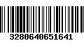 Código de Barras 3280640651641