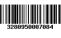 Código de Barras 3280950007084