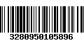 Código de Barras 3280950105896