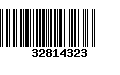 Código de Barras 32814323