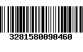 Código de Barras 3281580090460