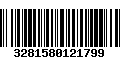 Código de Barras 3281580121799