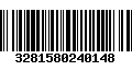 Código de Barras 3281580240148