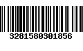 Código de Barras 3281580301856