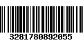 Código de Barras 3281780892055