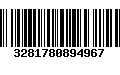 Código de Barras 3281780894967