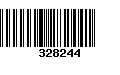 Código de Barras 328244