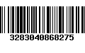 Código de Barras 3283040868275