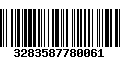 Código de Barras 3283587780061