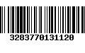 Código de Barras 3283770131120