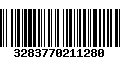 Código de Barras 3283770211280