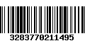 Código de Barras 3283770211495