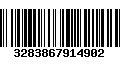 Código de Barras 3283867914902