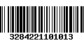 Código de Barras 3284221101013