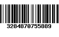 Código de Barras 3284870755889