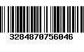 Código de Barras 3284870756046