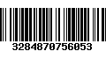 Código de Barras 3284870756053