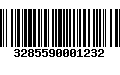 Código de Barras 3285590001232