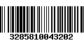 Código de Barras 3285810043202