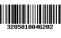 Código de Barras 3285810046202