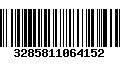 Código de Barras 3285811064152