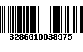 Código de Barras 3286010038975