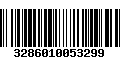 Código de Barras 3286010053299