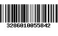 Código de Barras 3286010055842