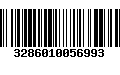 Código de Barras 3286010056993