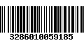 Código de Barras 3286010059185