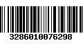 Código de Barras 3286010076298