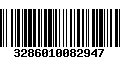 Código de Barras 3286010082947