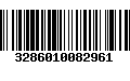 Código de Barras 3286010082961