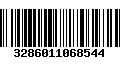 Código de Barras 3286011068544